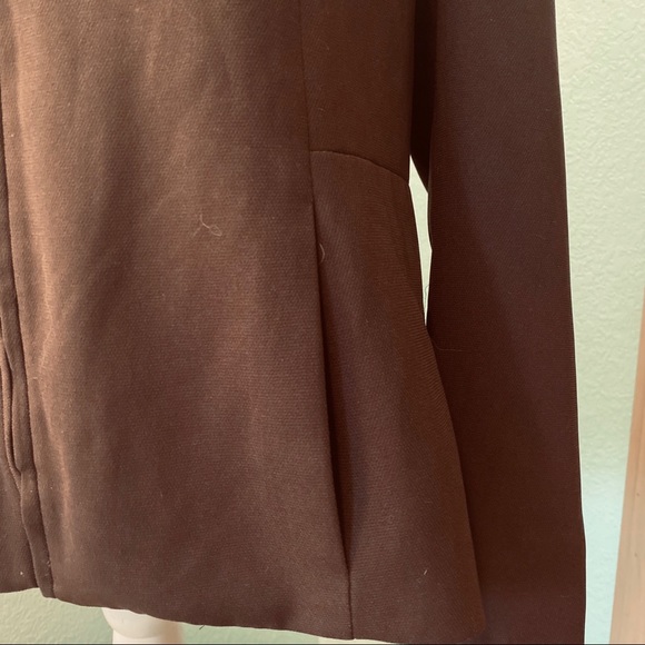 Norton McNaughton Vintage Zippered Jacket, Brown - Picture 3 of 6